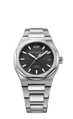 Girard-Perregaux Laureato 38 Automatic Stainless Steel Black
