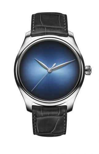 H. Moser & Cie Endeavour Centre Seconds White Gold Funky Blue Concept