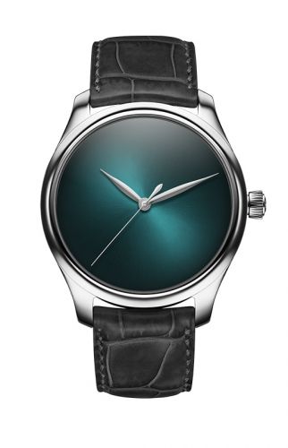 H. Moser & Cie Endeavour Centre Seconds Stainless Steel Blue Lagoon Concept