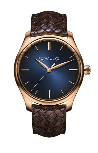 H. Moser & Cie Endeavour Centre Seconds Red Gold Midnight Blue Original