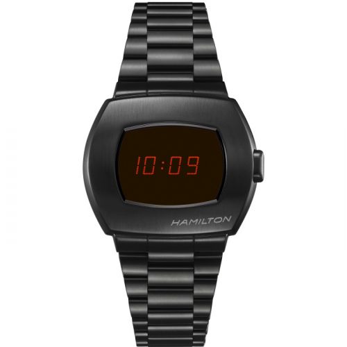Hamilton PSR Digital Quartz PVD Red