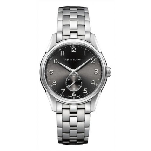 Hamilton Jazzmaster Thinline Small Second Quartz Stainless Steel Black Bracelet