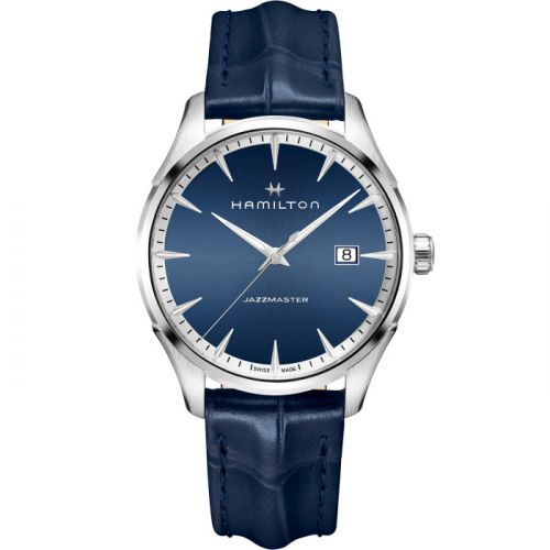 Hamilton Jazzmaster Quartz Stainless Steel Blue