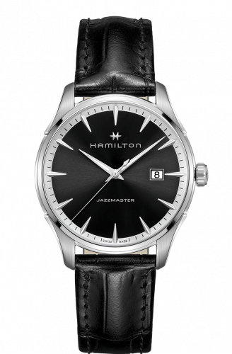 Hamilton Jazzmaster Quartz Stainless Steel Black