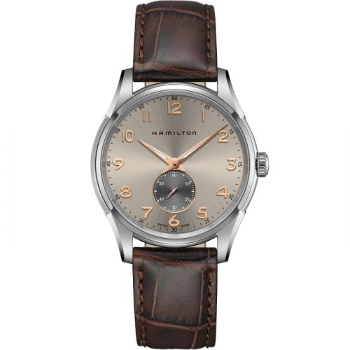Hamilton Jazzmaster Thinline Small Second Quartz Stainless Steel Grey