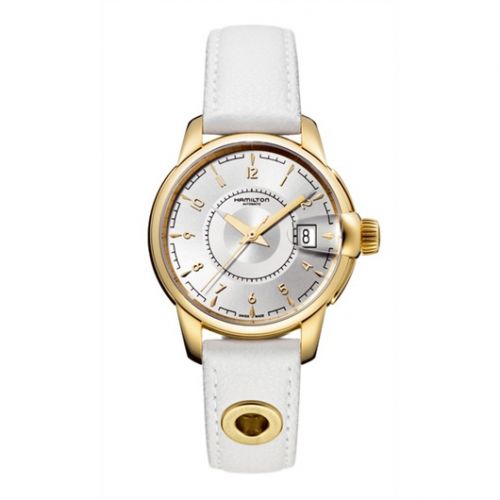 Hamilton Railroad 38 Auto Yellow Gold Silver