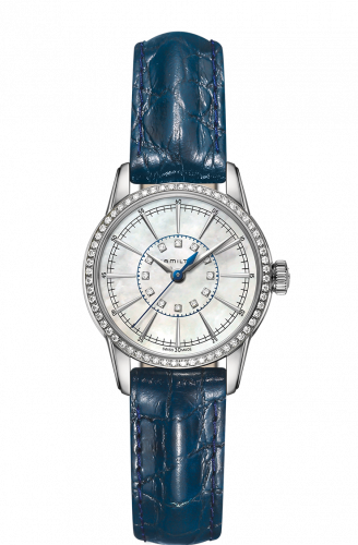 Hamilton Railroad Lady 28 Quartz Stainless Steel - Diamond MOP