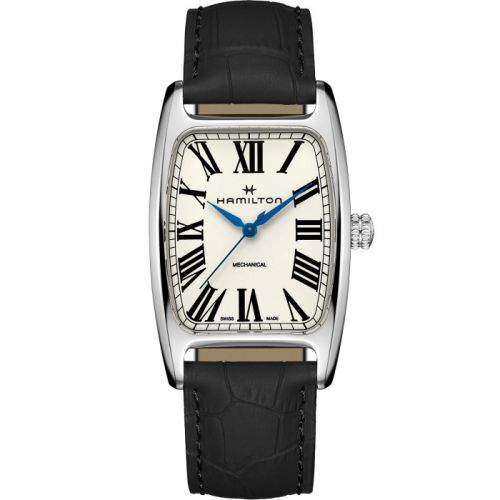 Hamilton Boulton Mechanical Stainless Steel White