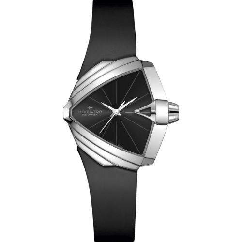 Hamilton Ventura S Auto Stainless Steel Black