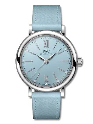 IWC Portofino 34 Stainless Steel Sunny Blue