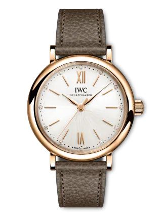 IWC Portofino 34 Red Gold Silver