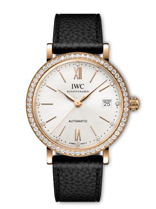 IWC Portofino Automatic 37 Red Gold - Diamond Silver