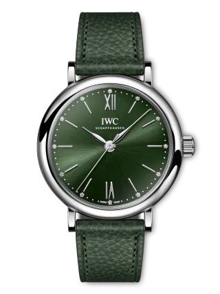 IWC Portofino 34 Stainless Steel Green