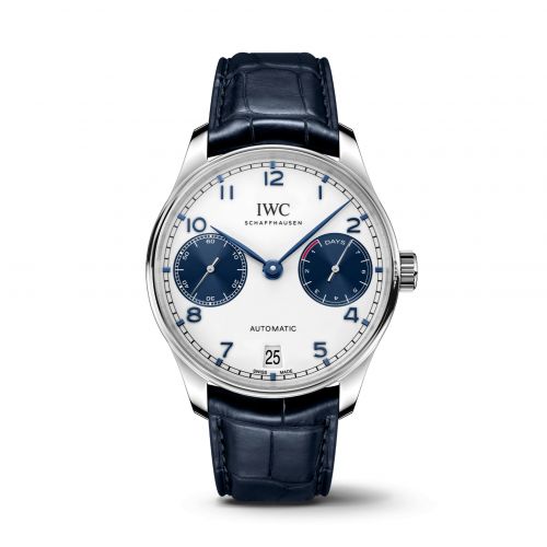 IWC Portugieser Automatic 5007 Stainless Steel Silver - Blue