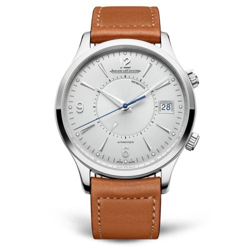 Jaeger-LeCoultre Master Control Memovox Stainless Steel Silver Calf