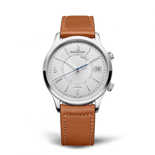 Jaeger-LeCoultre Master Control Memovox Stainless Steel Silver Calf
