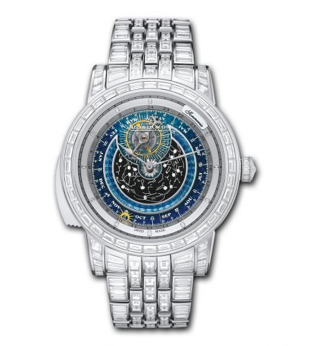Jaeger-LeCoultre Master Grande Tradition Grande Complication White Gold Diamond Aventurine Bracelet