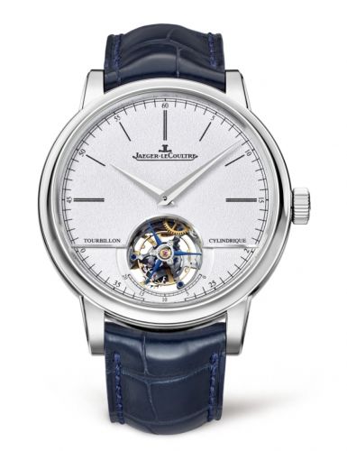 Jaeger-LeCoultre Master Grande Tradition Tourbillon Cylindrique Platinum Silver