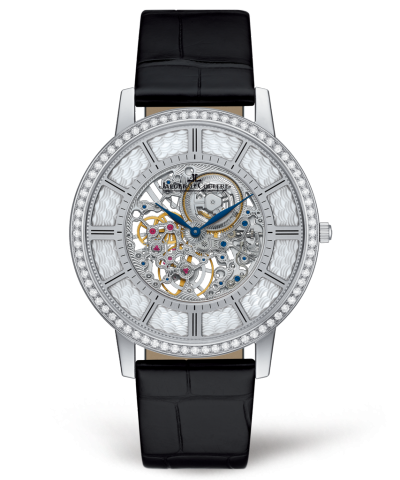Jaeger-LeCoultre Master Ultra Thin Squelette White Gold Diamond MOP