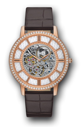 Jaeger-LeCoultre Master Ultra Thin Squelette Red Gold Diamond