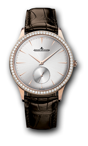 Jaeger-LeCoultre Master Ultra Thin Small Second Pink Gold Diamond