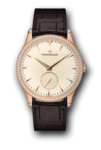 Jaeger-LeCoultre Master Ultra Thin Small Second Pink Gold Diamond 40