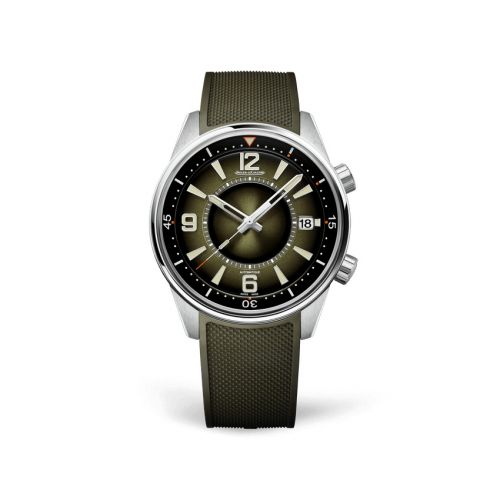 Jaeger-LeCoultre Polaris Automatic Date Stainless Steel Green Double Gradient Rubber