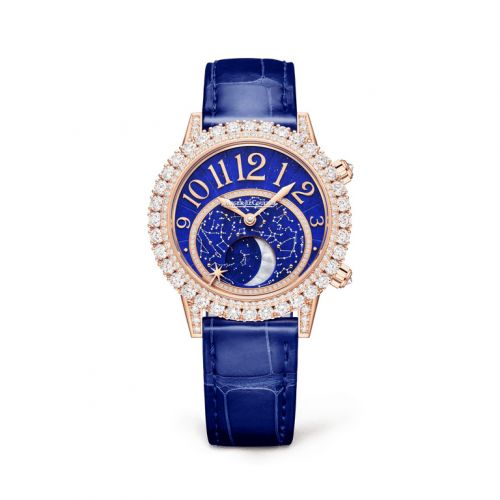 Jaeger-LeCoultre Rendez-Vous Dazzling Moon Pink Gold Lapis Lazuli