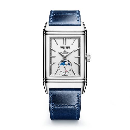 Jaeger-LeCoultre Reverso Tribute Duoface Calendar Stainless Steel Silver
