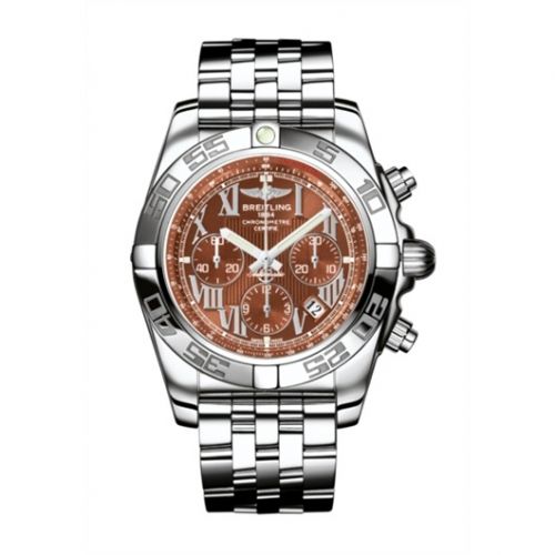 Breitling Chronomat 44 Stainless Steel Amber Bracelet