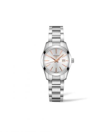 Longines Conquest Classic Quartz 29.5 Stainless Steel Silver