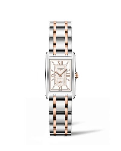 Longines DolceVita 20.8 Quartz Stainless Steel - Pink Gold Two-Tone Roman Roman