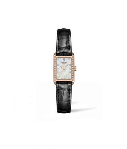 Longines DolceVita 17.7 Quartz Pink Gold - Diamond MOP