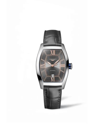 Longines Evidenza 26 Automatic Stainless Steel Anthracite