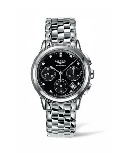 Longines Flagship Chronograph Black Diamond