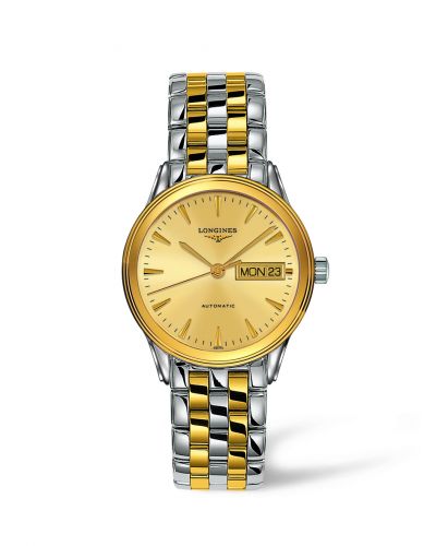 Longines Flagship 35.6 Day Date Two Tone