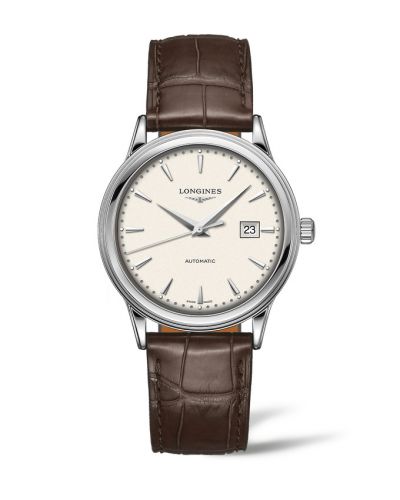 Longines Flagship 40 Stainless Steel Beige