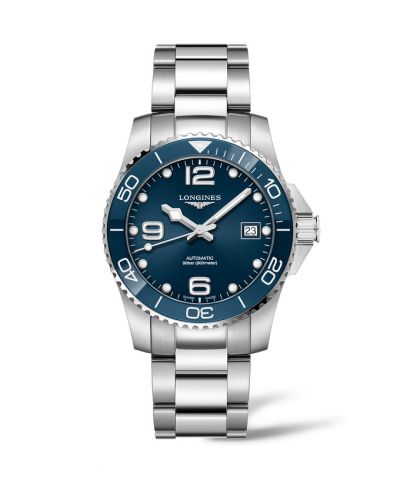 Longines HydroConquest 39 Automatic Stainless Steel Blue Bracelet