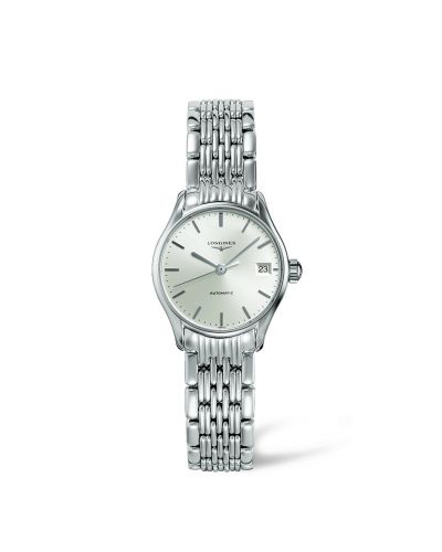 Longines Lyre 25 Stainless Steel Silver Bracelet