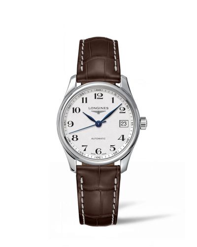 Longines Master Collection Date 34 Stainless Steel Silver