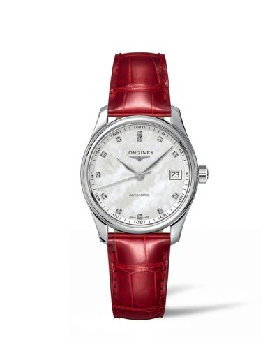 Longines Master Collection Date 34 Stainless Steel MOP