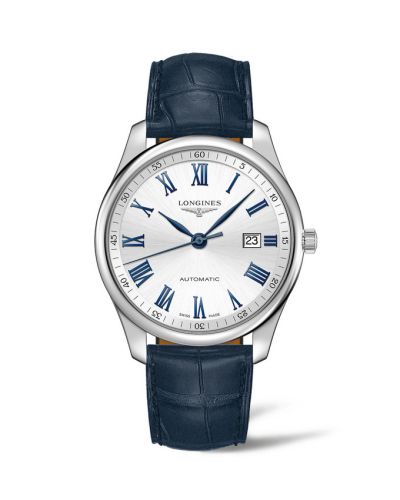 Longines Master Collection 42 Date Stainless Steel Silver - Roman