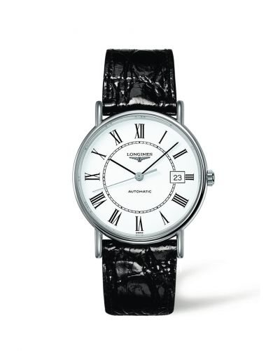 Longines Presence 38.5 Automatic Stainless Steel White - Roman
