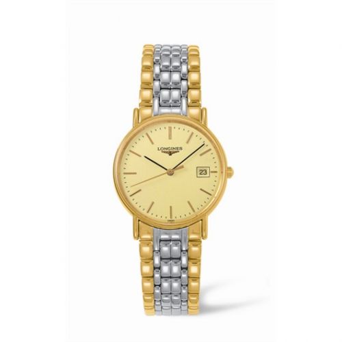 Longines Presence 33 Quartz Yellow Bracelet