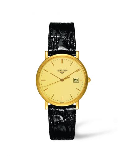 Longines Presence 34 Quartz Gold