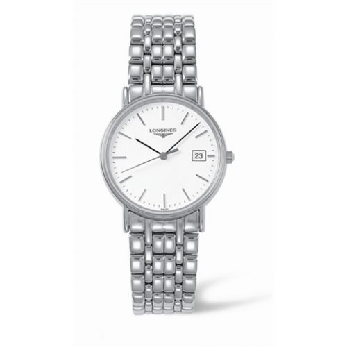 Longines Presence 33 Quartz Stainless Steel Bracelet