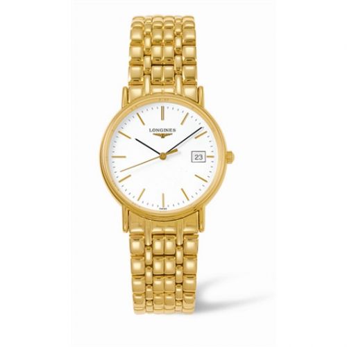Longines Presence 33 Quartz Yellow