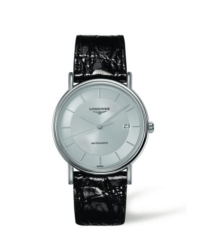 Longines Presence 38.5 Automatic Stainless Steel Silver Strap