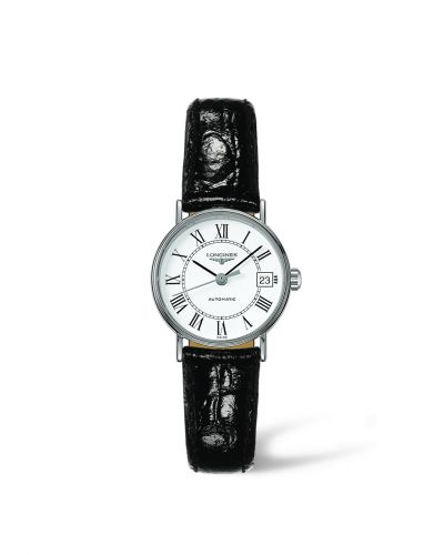 Longines Presence 25.5 Automatic Stainless Steel White - Roman