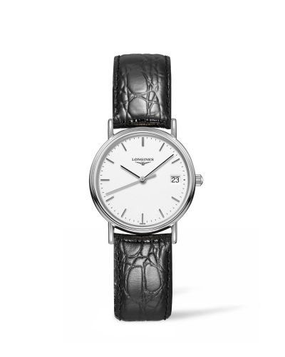 Longines Presence Quartz 30mm Stainless Steel White